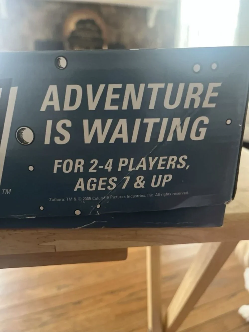 Pressman Zathura Adventure is Waiting Board Game Complete 2005 Collectible